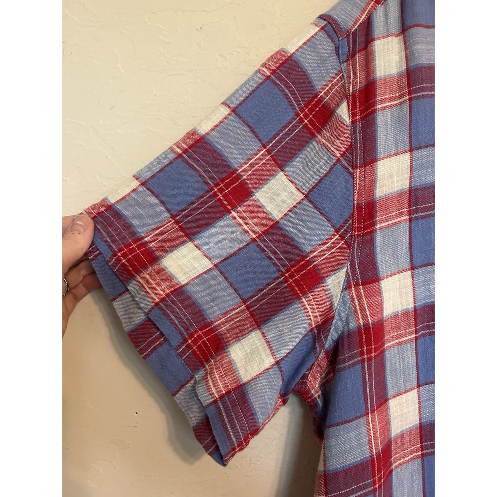 The Normal Brand Skipper Button Down XXL NWT Plaid Americana Preppy - Picture 8 of 11
